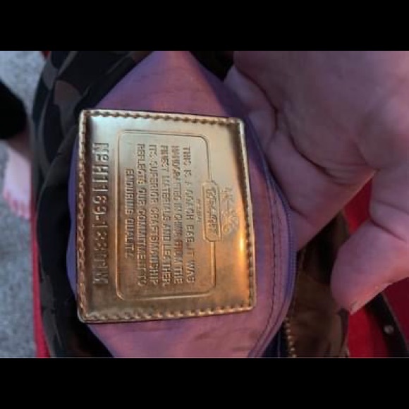 Brown Coach Sabrina Crossbody Purse - Picture 5 of 5